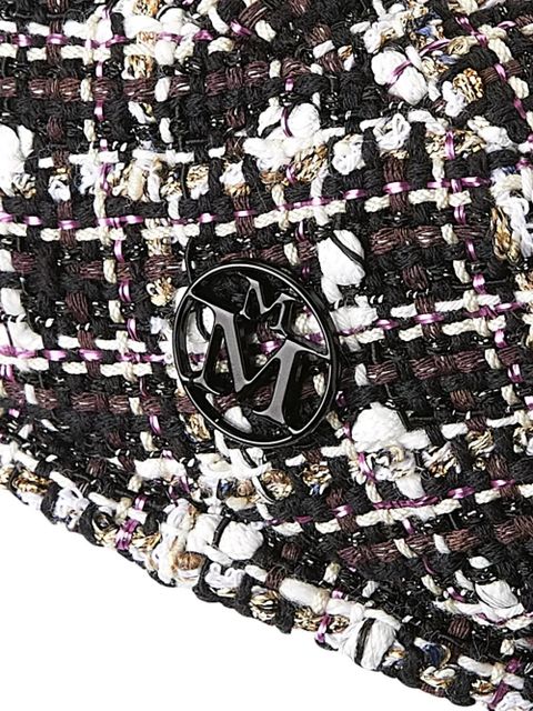Maison Michel New Billy tweed beret - Black - zdjęcie produktu nr 2