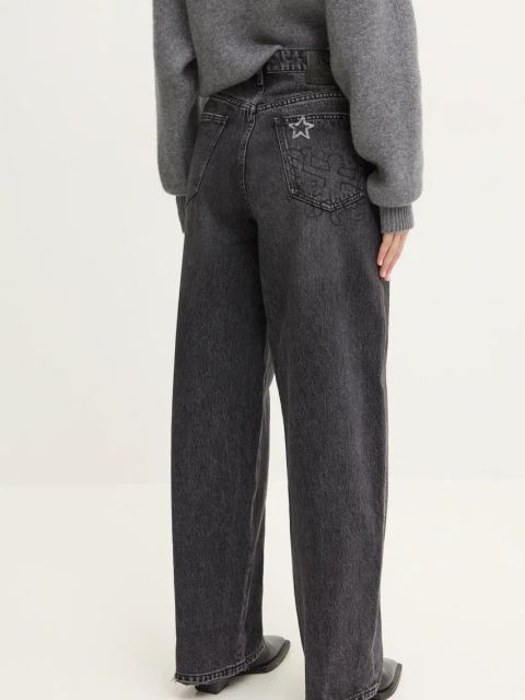 Miss Sixty jeansy x Keith Haring 6L3JJ2280000 damskie high waist