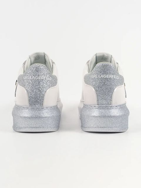 Karl Lagerfeld sneakersy skórzane KAPRI damskie kolor biały KL62530F - zdjęcie produktu nr 2