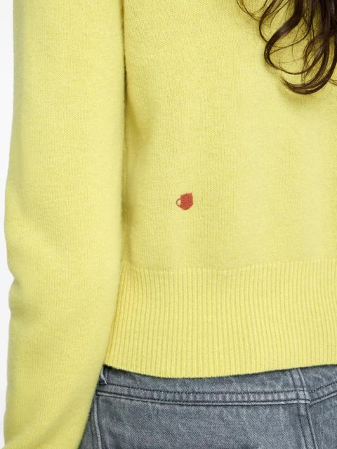 JW Anderson embroidered cardigan - Yellow - zdjęcie produktu nr 2