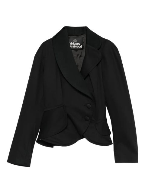 Vivienne Westwood Stormy shawl-lapel button blazer - Black - zdjęcie produktu nr 1