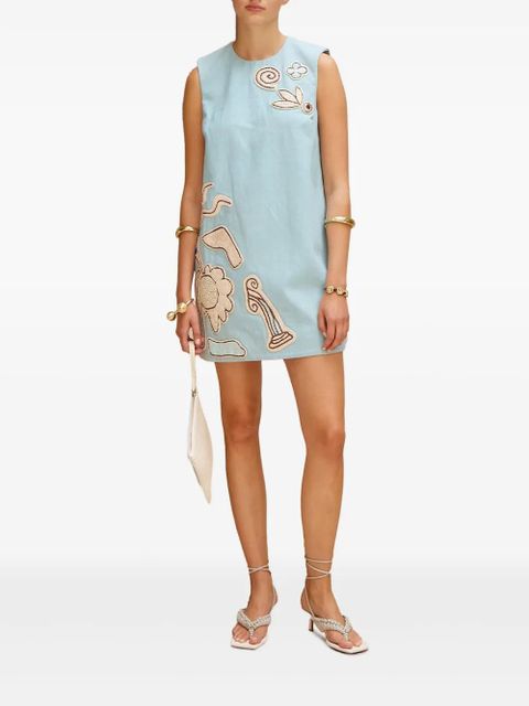 ALEMAIS Azar mini dress - Blue - zdjęcie produktu nr 1