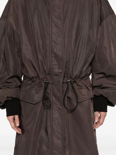 The Attico maxi coat - Brown