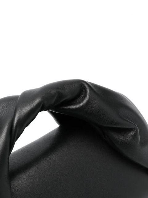 JW Anderson medium Twister leather bag - Black