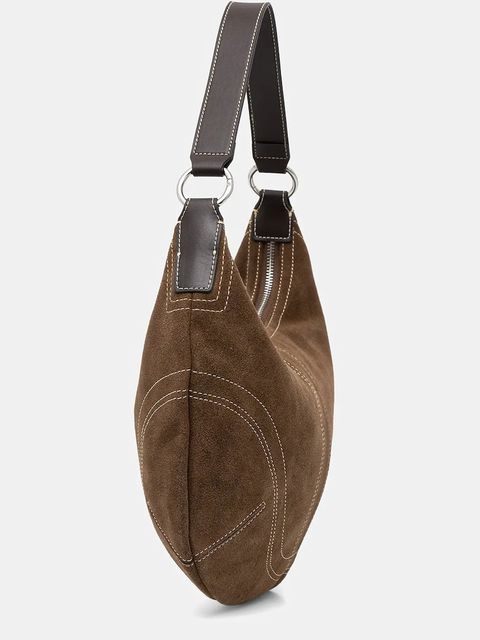 Answear.LAB torebka zamszowa - zdjęcie produktu nr 1