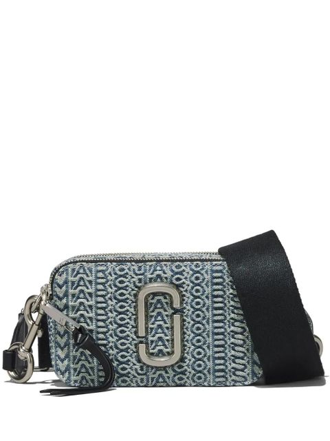 Marc Jacobs The Monogram Jacquard Snapshot camera bag - Blue - zdjęcie produktu nr 1