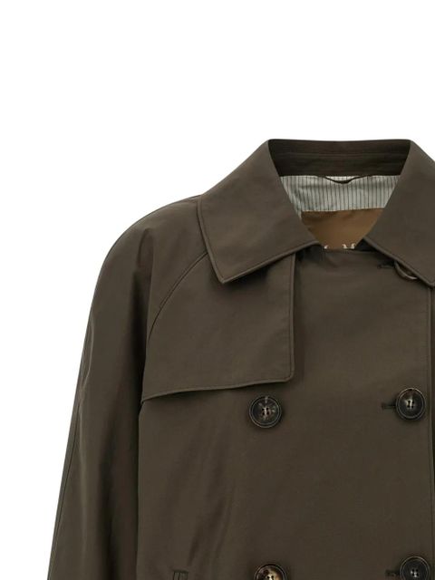 Max Mara double-breasted coat - Green