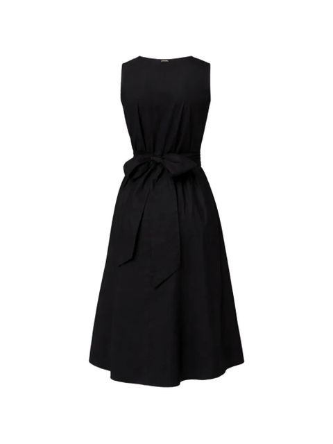 TWINSET V-neck midi dress - Black - zdjęcie produktu nr 2