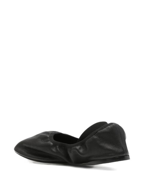 Versace Medusa round-toe ballet flats - Black