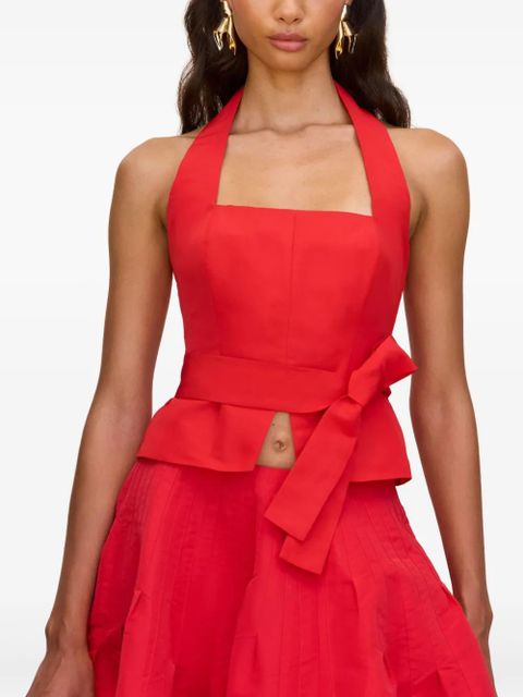 Cult Gaia Anita top - Red - zdjęcie produktu nr 2