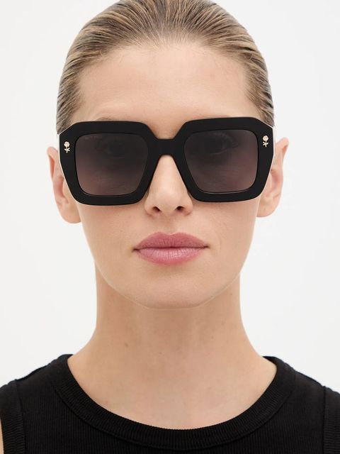 Etro okulary przeciwsłoneczne damskie kolor czarny ETRO 0114/S