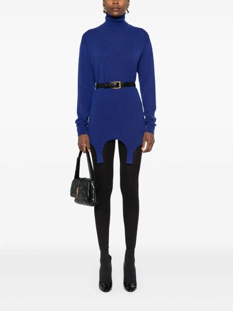 Saint Laurent cashmere sweater - Blue - zdjęcie produktu nr 2