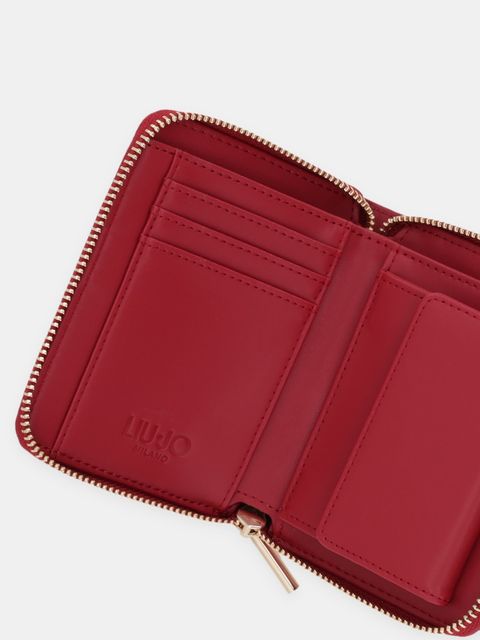 Liu Jo portfel damski kolor czerwony AA6156 E1109