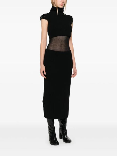 Sportmax Arabba midi dress - Black