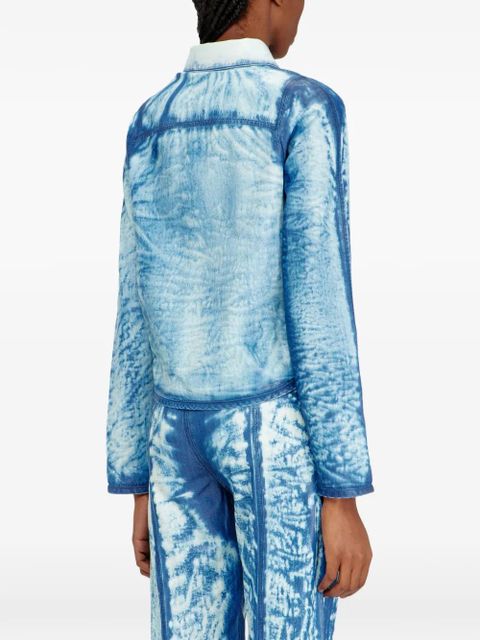 Diesel De-Lyria-Fsi button-front denim shirt - Blue