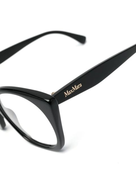 Max Mara Eyewear wayfarer-frame optical glasses - Black