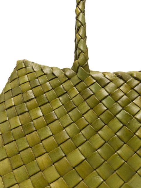 DRAGON DIFFUSION leather tote bag - Green