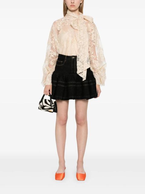 ZIMMERMANN Illustration blouse - Neutrals - zdjęcie produktu nr 2