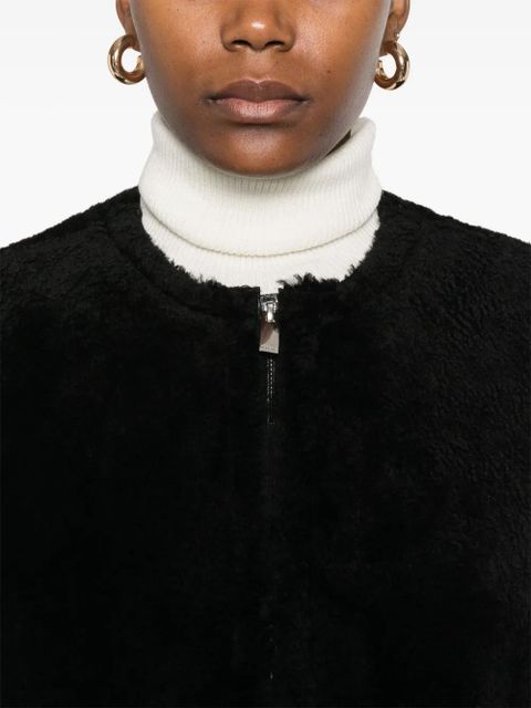 TOTEME shearling jacket - Black