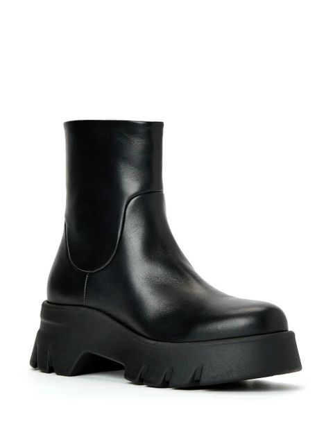 Gianvito Rossi Montey ankle leather boots - Black - zdjęcie produktu nr 2