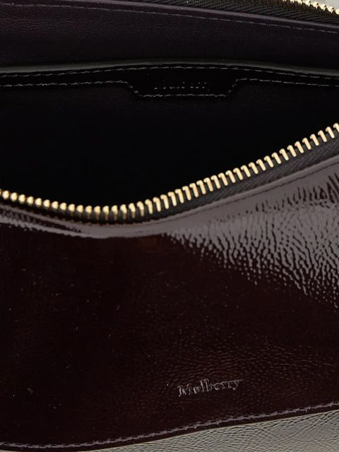 Mulberry Clovelly leather shoulder bag - Purple - zdjęcie produktu nr 2