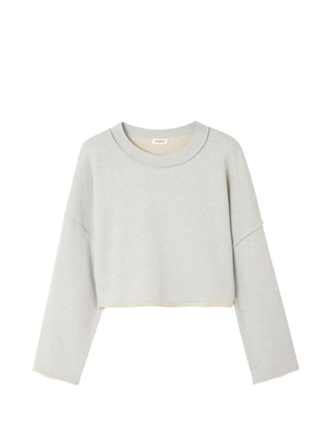 American Vintage Dantown crewneck cotton sweatshirt - Grey - zdjęcie produktu nr 1