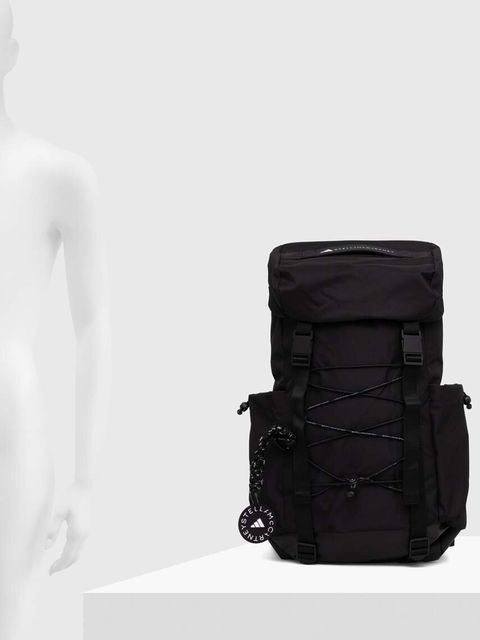 adidas by Stella McCartney plecak damski kolor czarny duży gładki IN9103