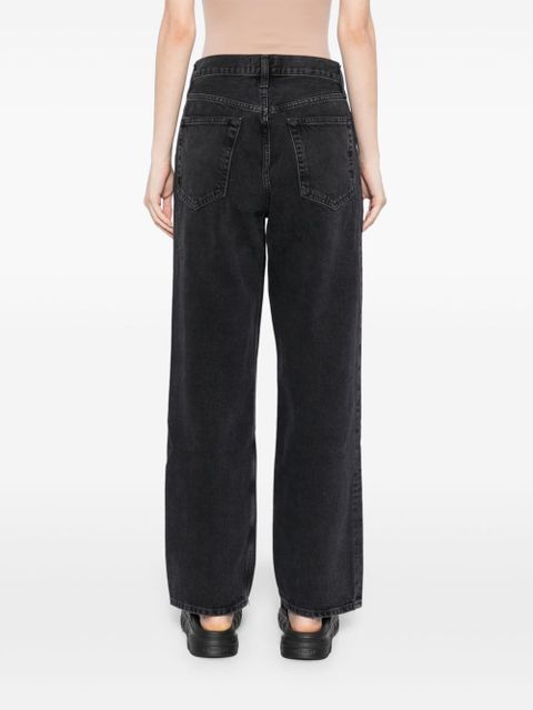 AGOLDE V-waist jeans - Black
