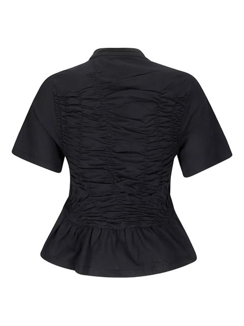 Cecilie Bahnsen Ace ruffled T-Shirt - Black - zdjęcie produktu nr 2