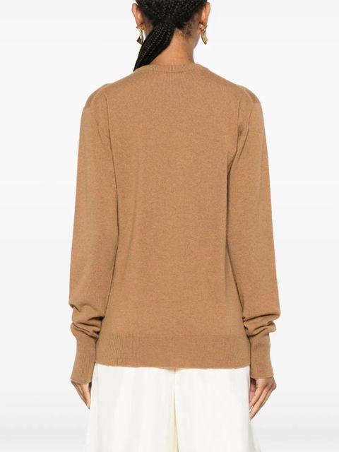 Jil Sander crew-neck cashmere jumper - Neutrals - zdjęcie produktu nr 2