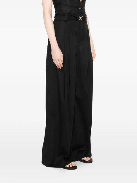 TWINSET wide-leg trousers - Black