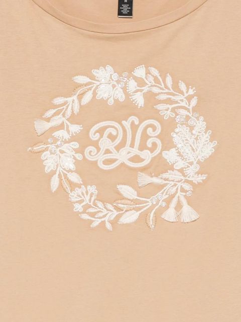 Lauren Ralph Lauren floral-embroidered top - Neutrals - zdjęcie produktu nr 2