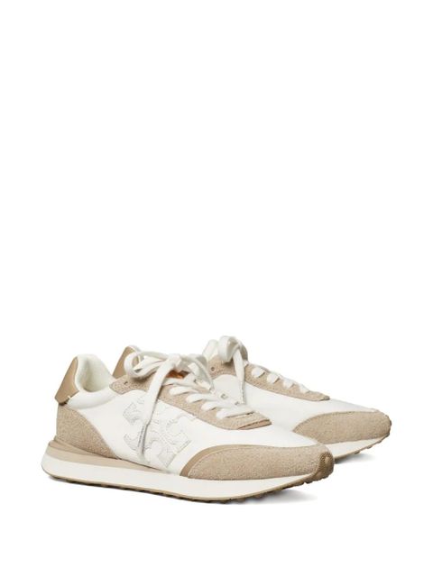 Tory Burch Destiny suede-panel sneakers - White
