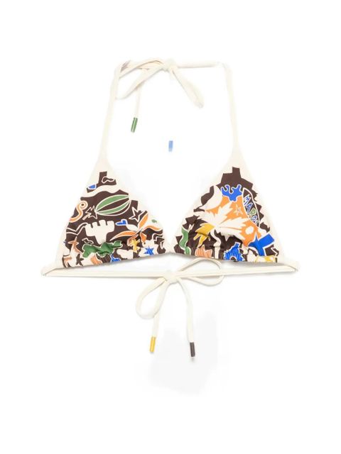 ALEMAIS Maroc triangle bikini top - Neutrals - zdjęcie produktu nr 1