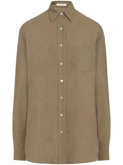 The Row silk shirt - Neutrals - zdjęcie produktu nr 1