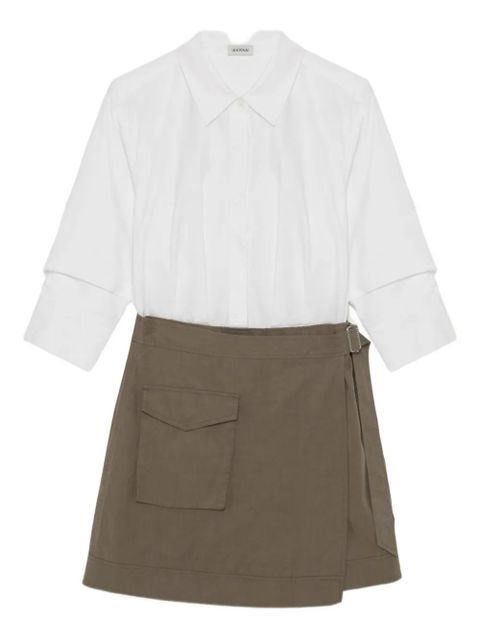 Simkhai Fraser long-sleeve mini skirt - Neutrals - zdjęcie produktu nr 1