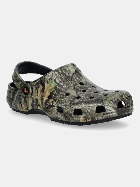 Crocs klapki Classic Realtree Apx Clog kolor zielony 210099.0H - zdjęcie produktu nr 1