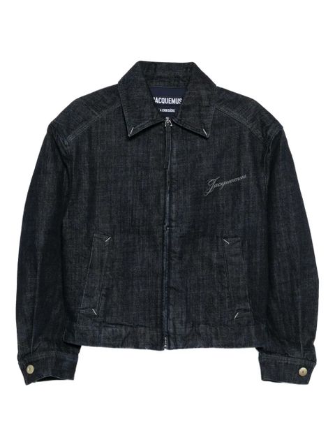 Jacquemus logo denim jacket - Gold - zdjęcie produktu nr 1