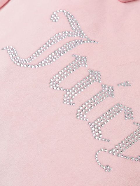 Juicy Couture torebka Iris Velvet kolor różowy BIJIR8944WZC