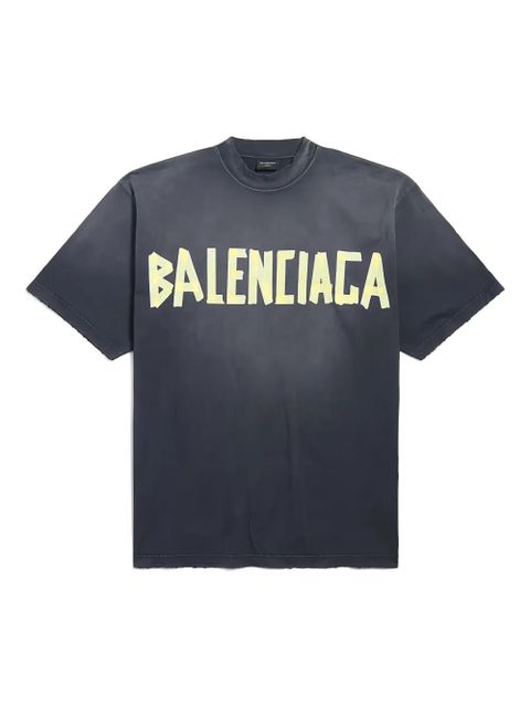 Balenciaga logo-print T-shirt - Grey - zdjęcie produktu nr 2