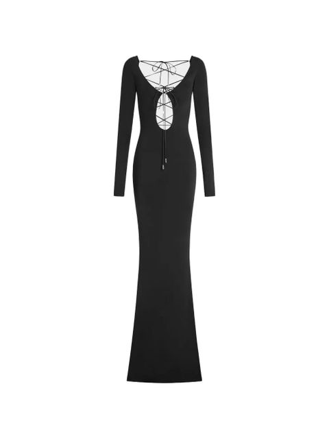 16Arlington Solaris tie maxi dress - Black - zdjęcie produktu nr 1