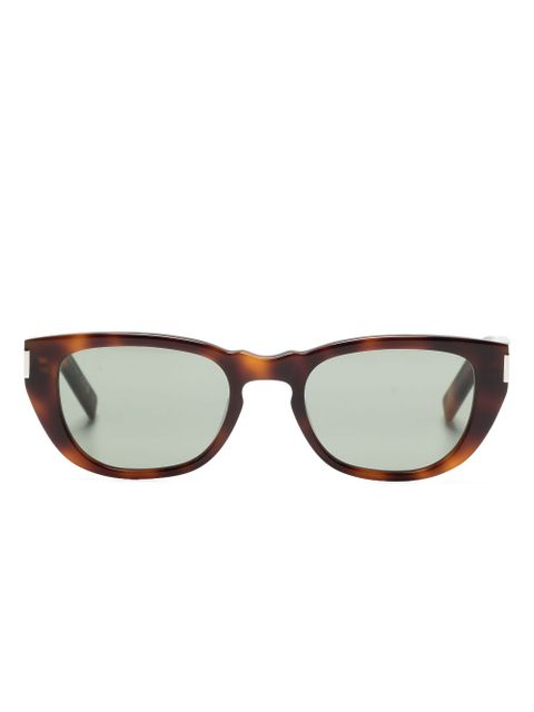 Saint Laurent Eyewear cat-eye tortoiseshell sunglasses - Brown - zdjęcie produktu nr 1