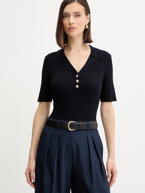 Morgan bluzka damskie kolor granatowy MBANA - zdjęcie produktu nr 1