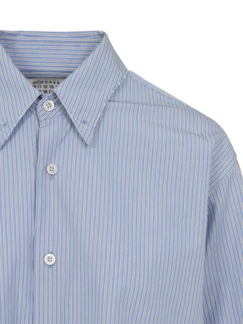 Maison Margiela striped shirt - Blue