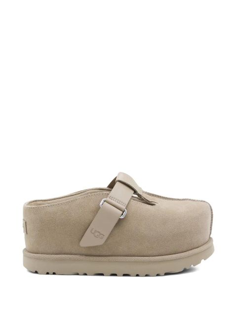 UGG strap leather mules - Neutrals - zdjęcie produktu nr 1