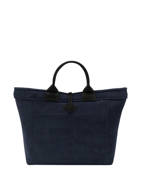 Longchamp Le Roseau L tote bag - Blue