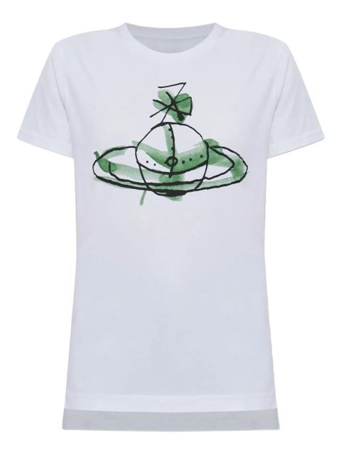 Vivienne Westwood logo-print T-shirt - White - zdjęcie produktu nr 1