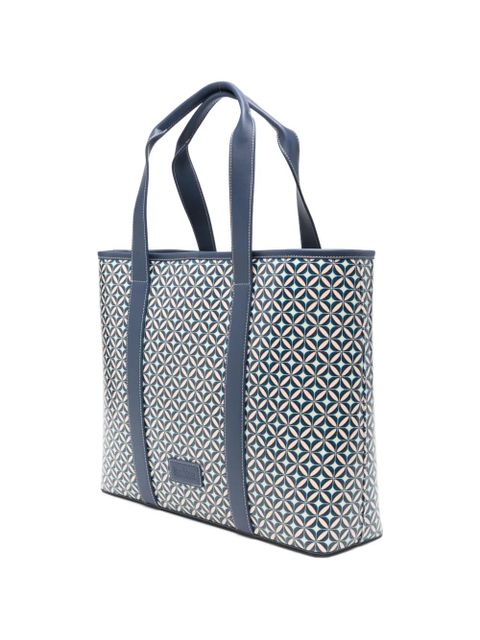 Max Mara geometric-print tote bag - Blue