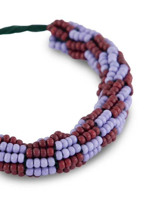 ALEMAIS Le Jardin Bunch beaded bracelet - Brown