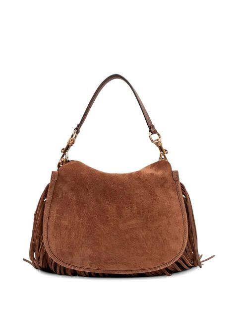 ETRO medium fringed suede shoulder bag - Brown - zdjęcie produktu nr 2